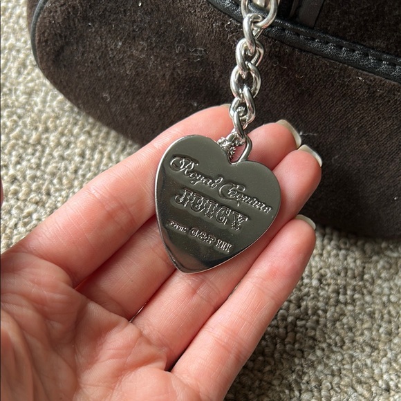 Juicy Couture Black Satchel with Regal Crest Design - Picture 4 of 9